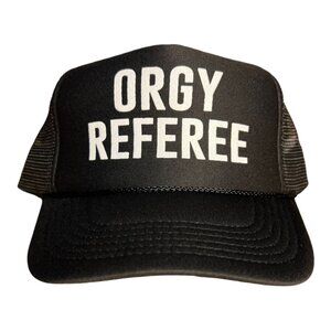 Orgy Referee hat funny trucker hat college party snapback beach summer cap new